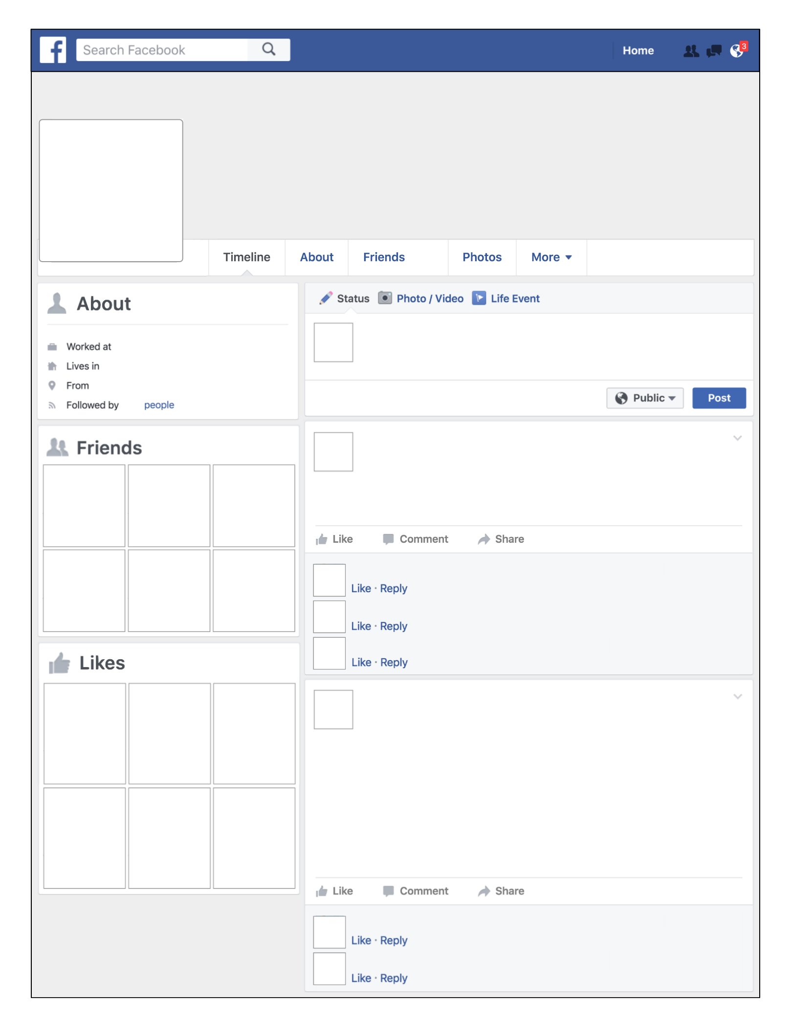 Facebook Template For Students Printable from ignitionedu.com